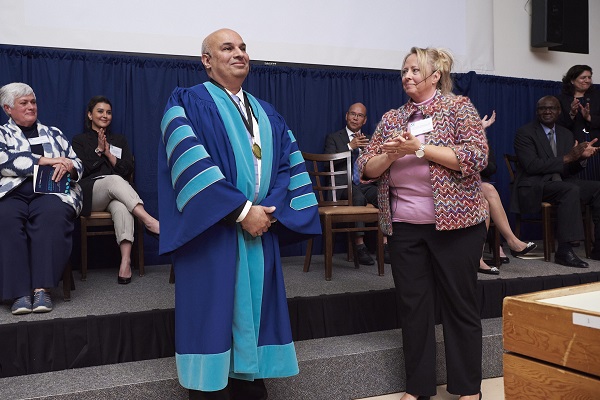 Dr. Rahim Karim and Dr. Colleen McQuarrie